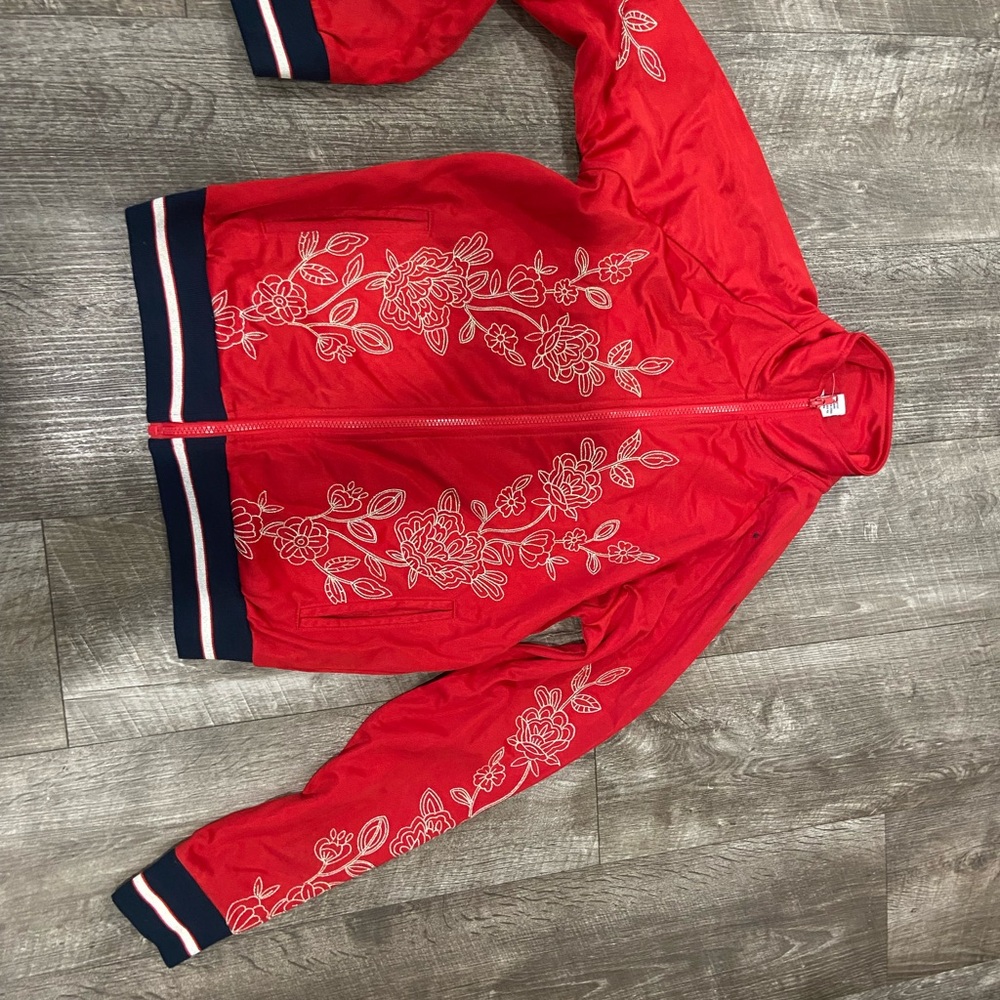 Forever 21 Vibrant Red Jacket